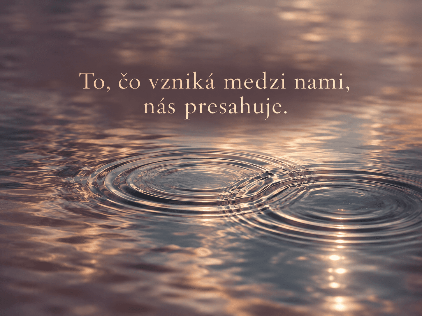 Keď sa vedomie stretáva samo so sebou